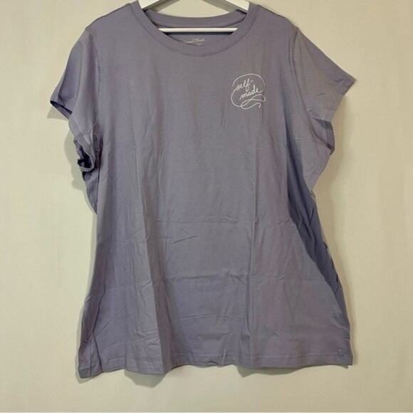 Universal Thread Women’s Self-Made Short Sleeve Graphic Tee Lavender NWT - Picture 1 of 8